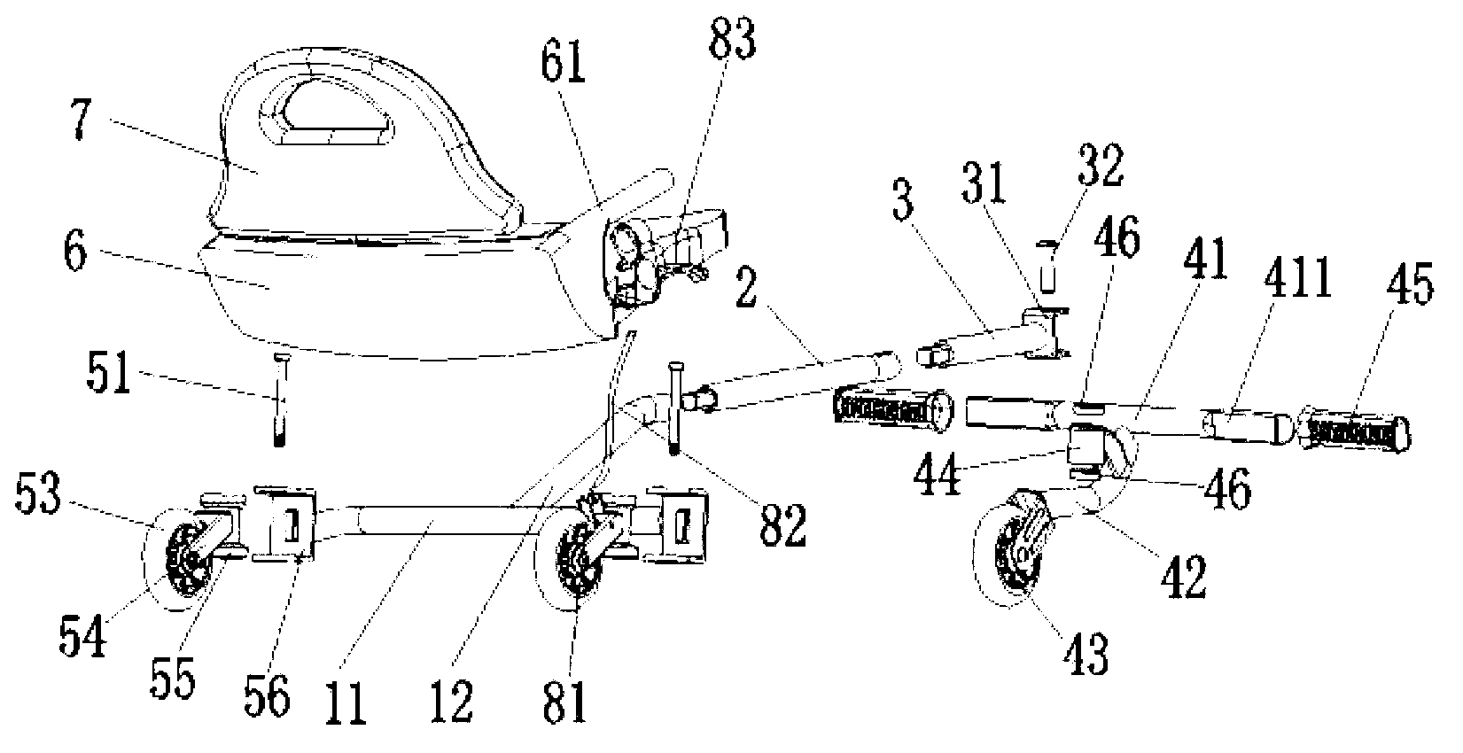 Novel twist car