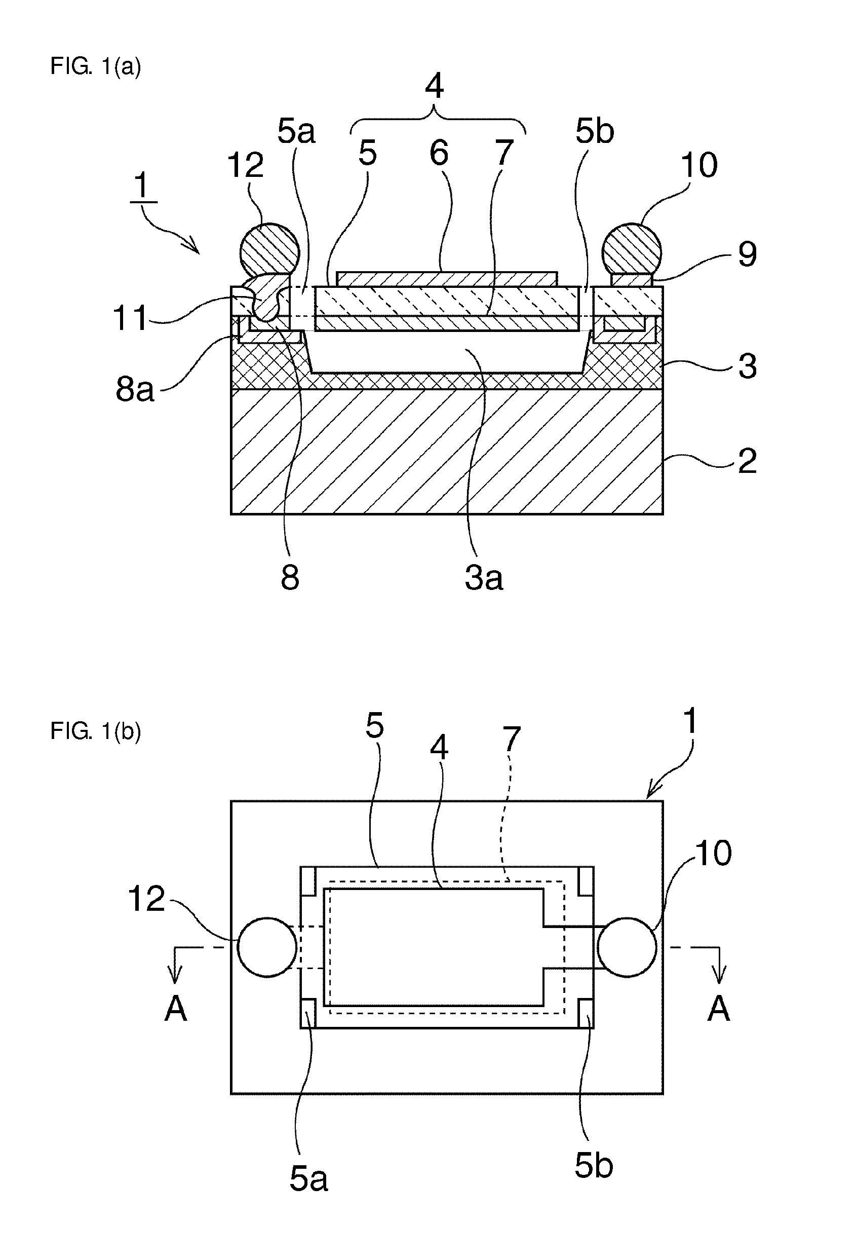 Piezoelectric bulk wave device, and method of manufacturing the piezoelectric bulk wave device