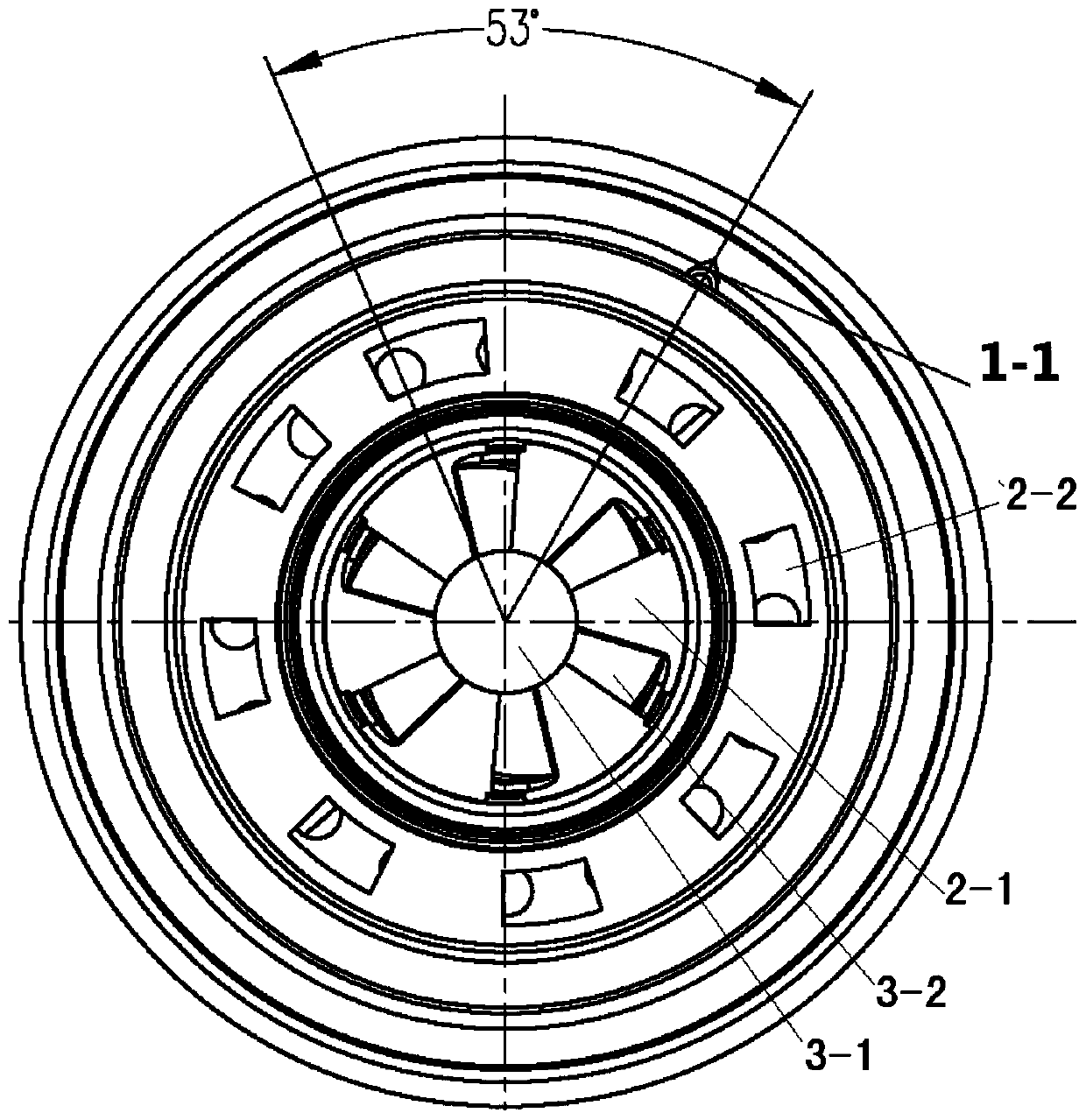 Mounting support and burner system thereof