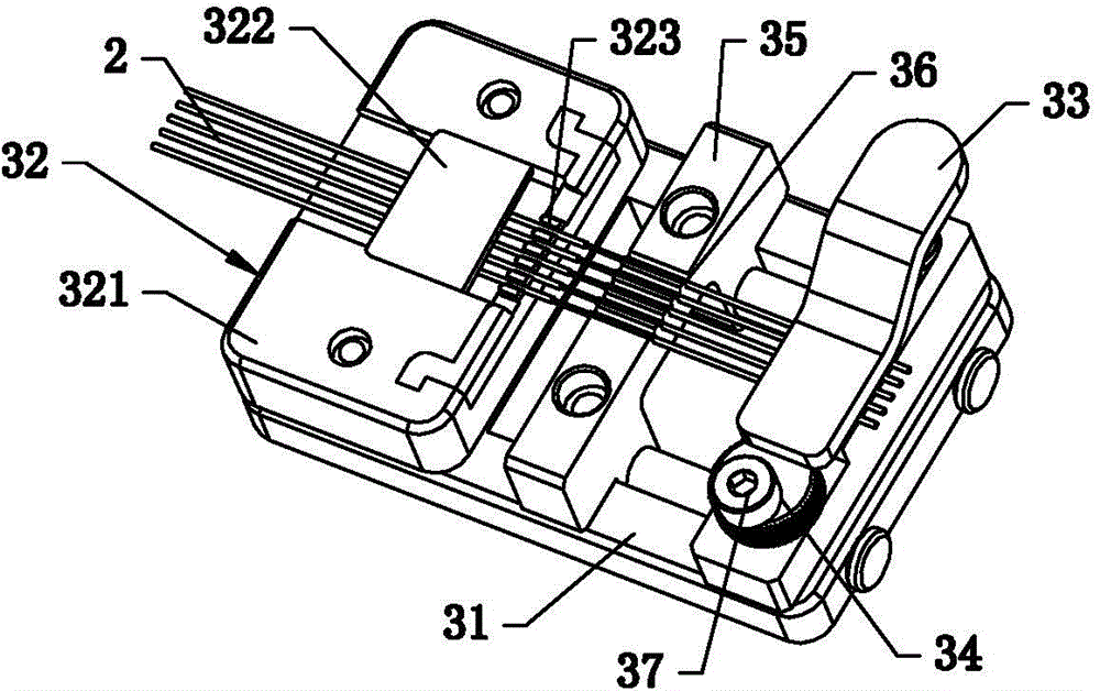 Ultra-fine coaxial wire stripping and drawing machine