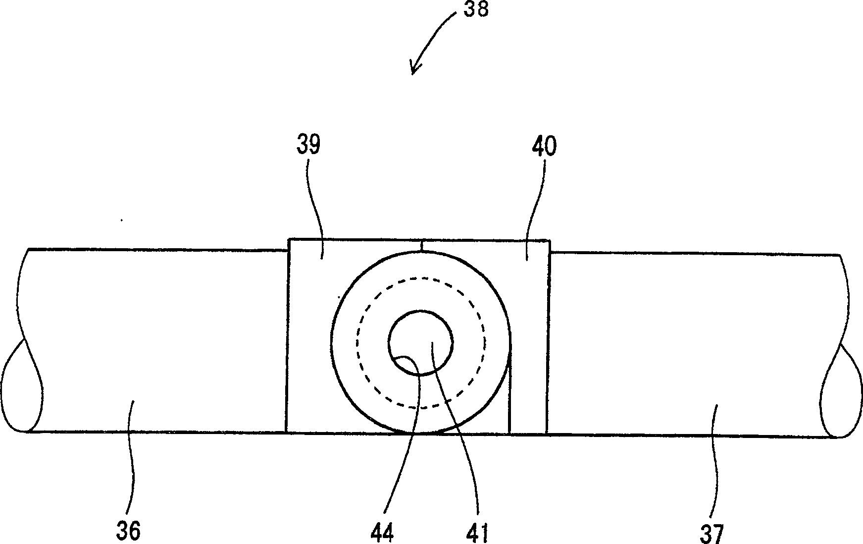 Bracket for wheelchair