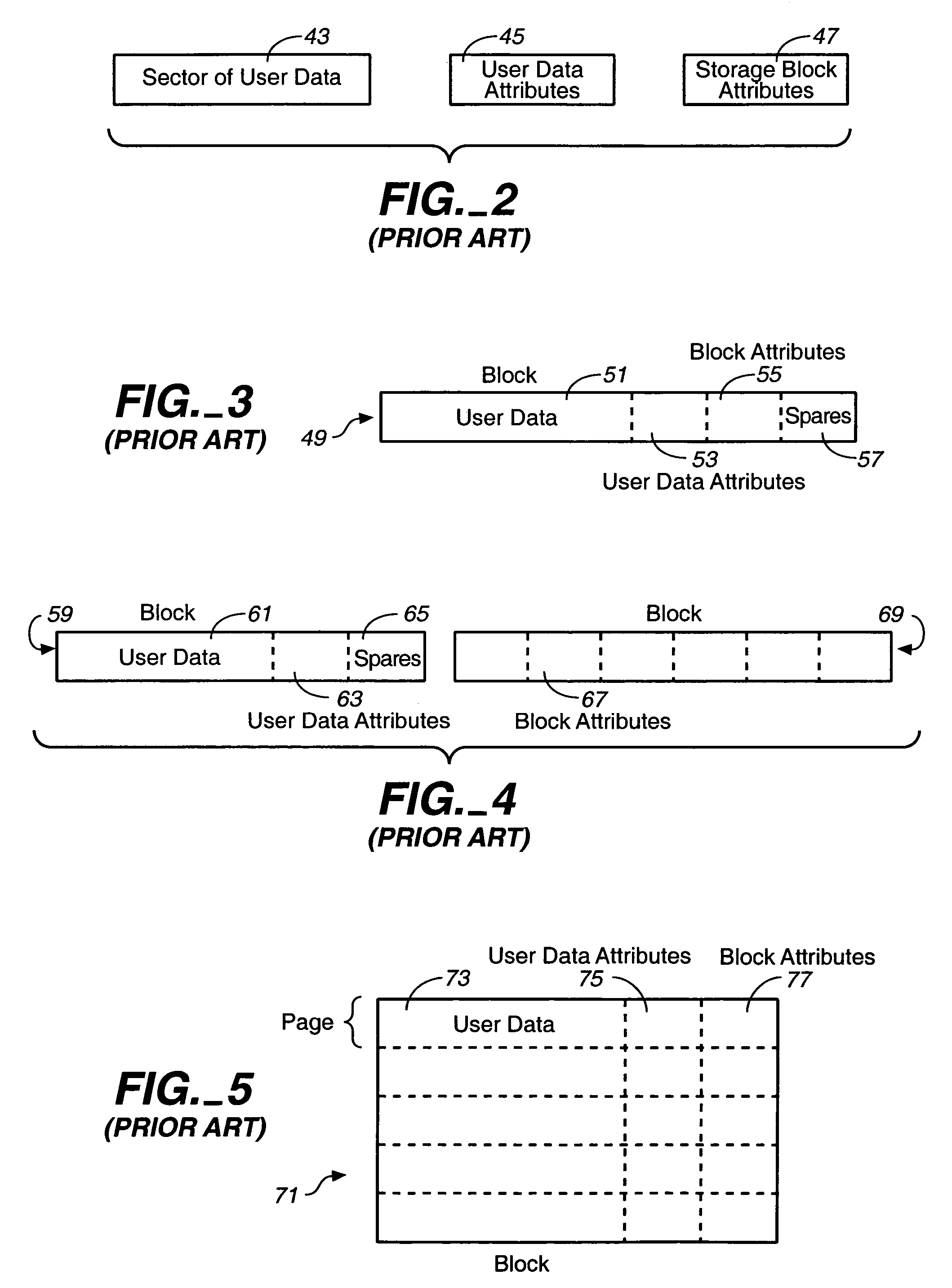 Techniques for operating non-volatile memory systems with data sectors having different sizes than the sizes of the pages and/or blocks of the memory