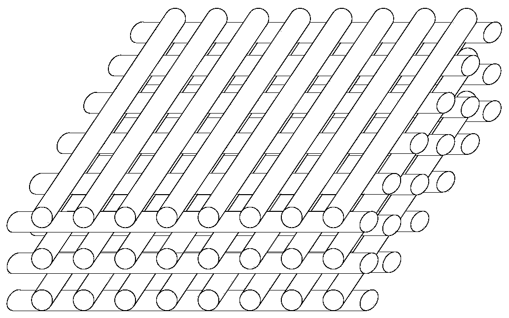 A three-dimensionally printed strontium-containing mesoporous bioglass scaffold loaded with soybean isoflavones and its preparation method