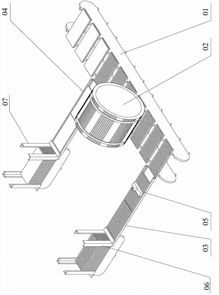 Pencil production line and rubber core machine thereof