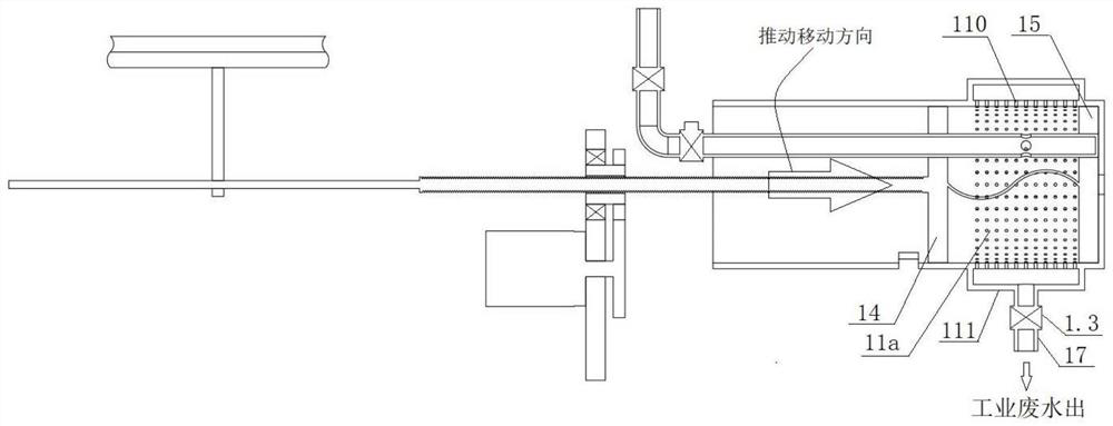 Industrial wastewater purification treatment system and industrial wastewater purification treatment method