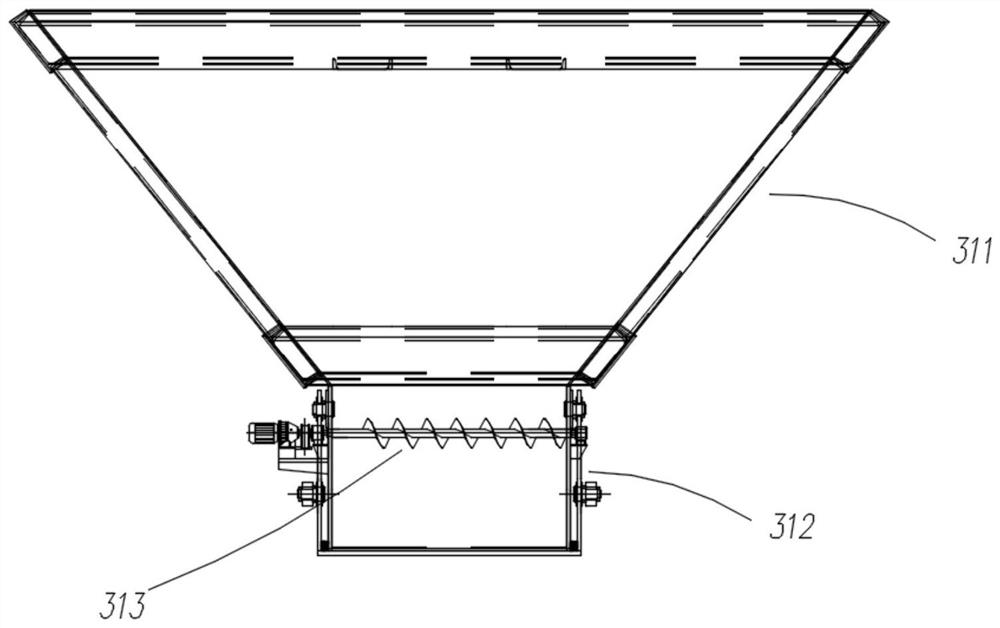 Intelligent concrete pouring trolley for beam slab pouring