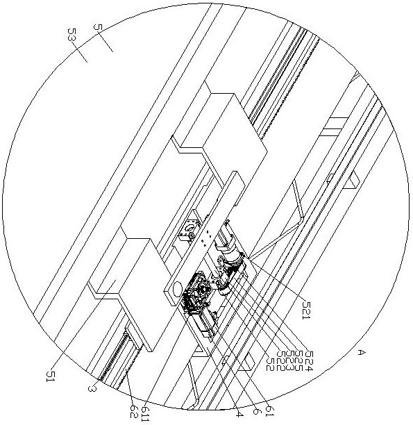 Drawing curtain hidden type display device