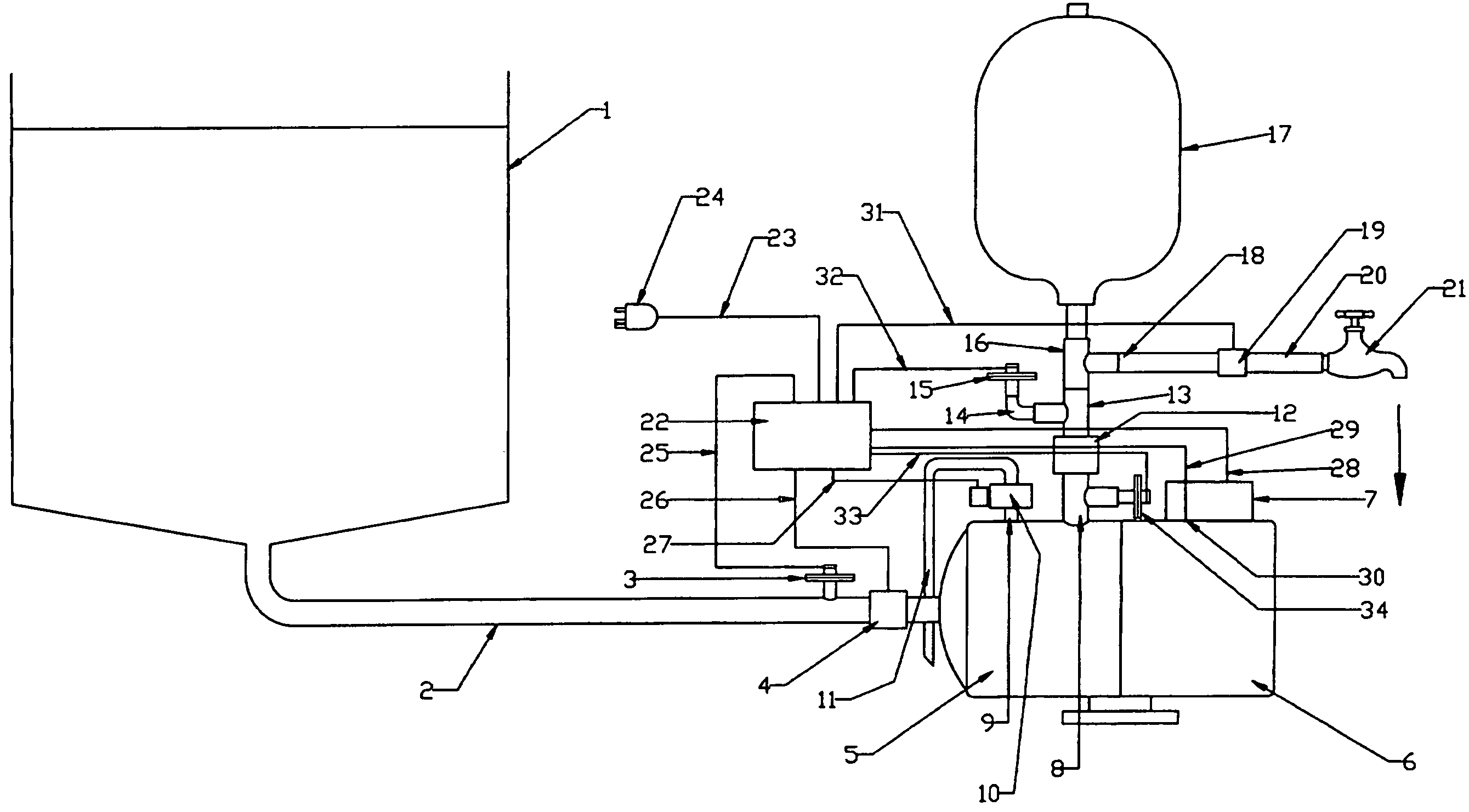 Pump control system