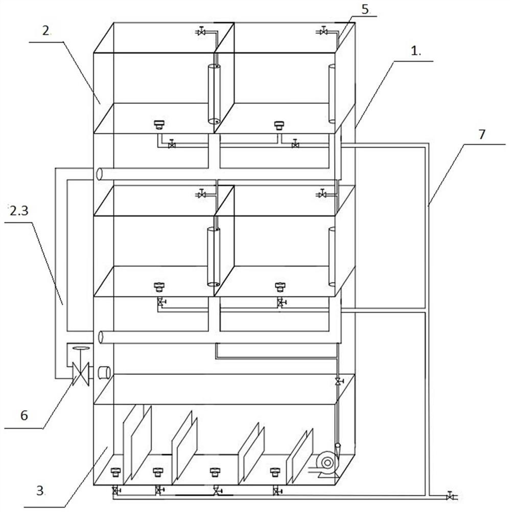 Method for aquaponics circulating aquaculture of seahorses