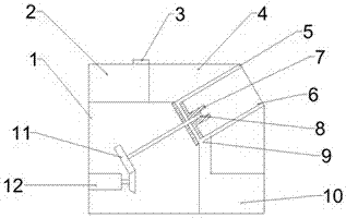 Umbrella dewatering machine