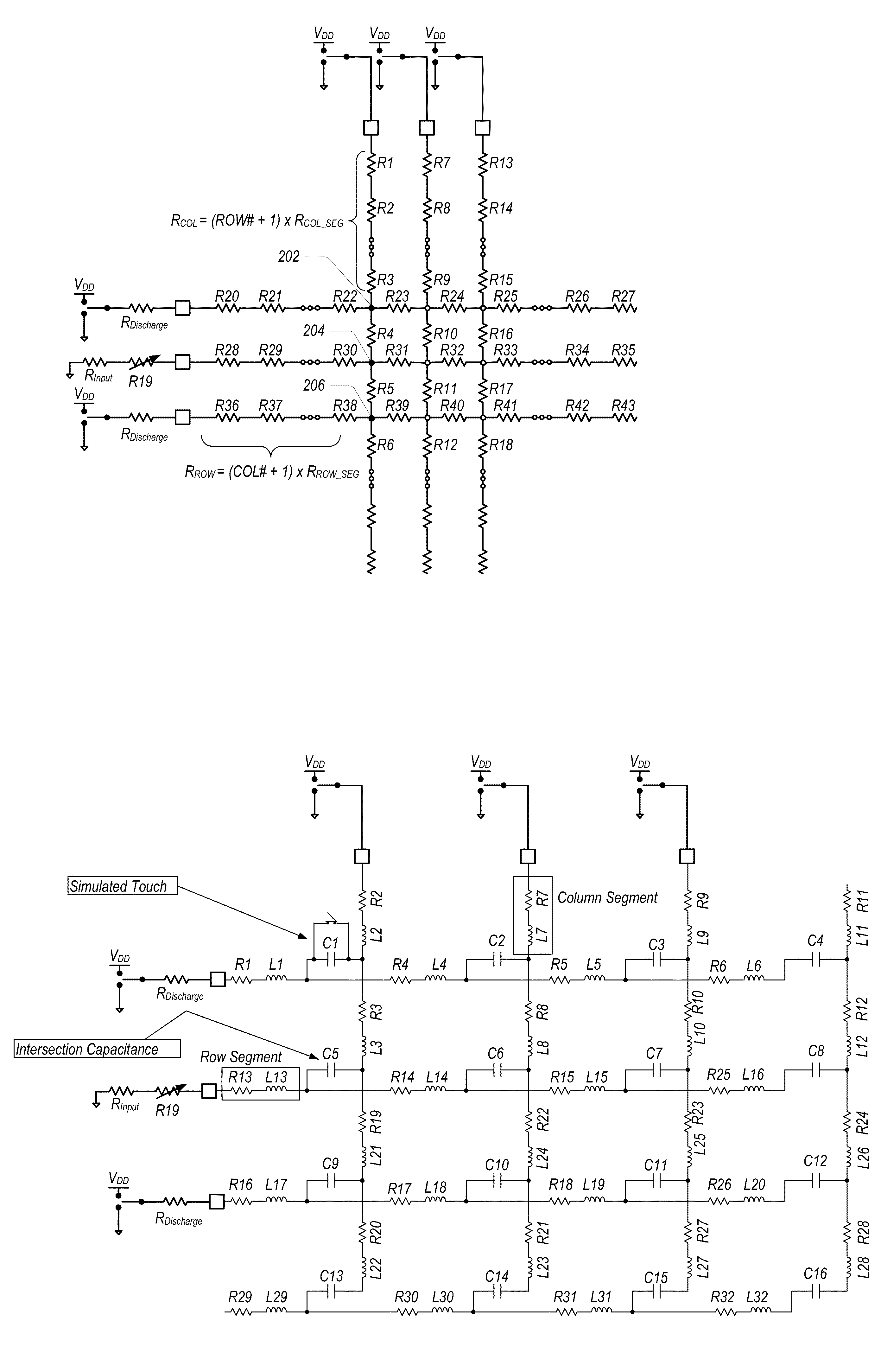 Resistive Touch Panel with Improved Termination