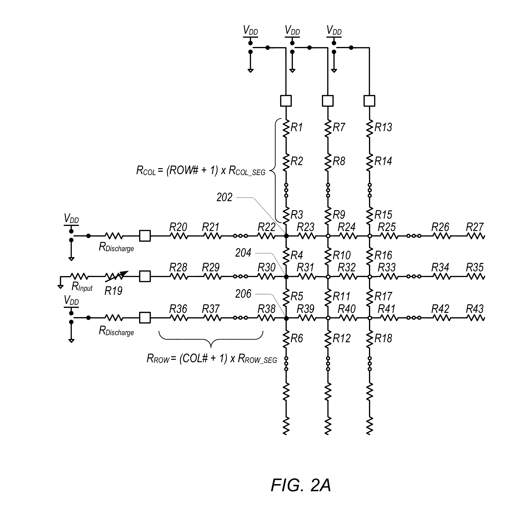 Resistive Touch Panel with Improved Termination