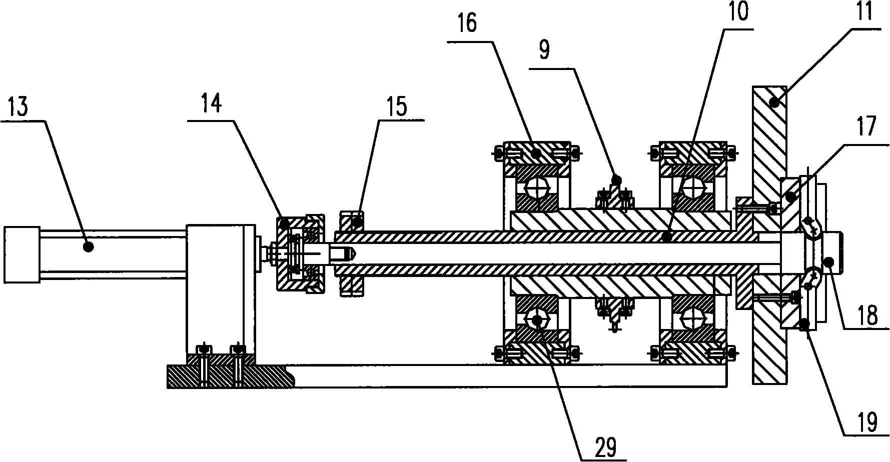 Metal coiled pipe fan assembly machine