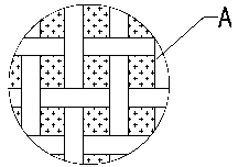 Silk specially used for painting and calligraphy and manufacturing method thereof