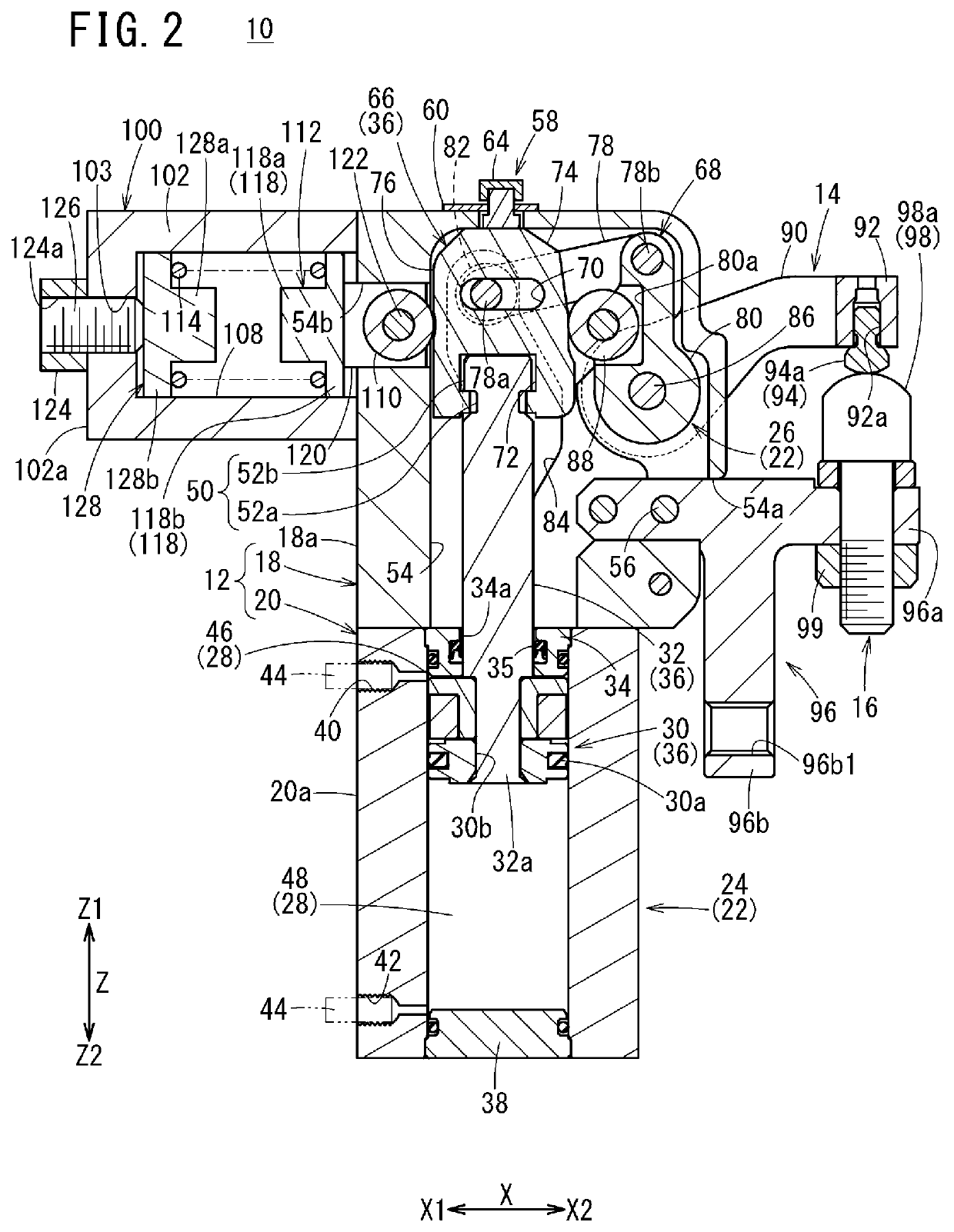 Clamping device