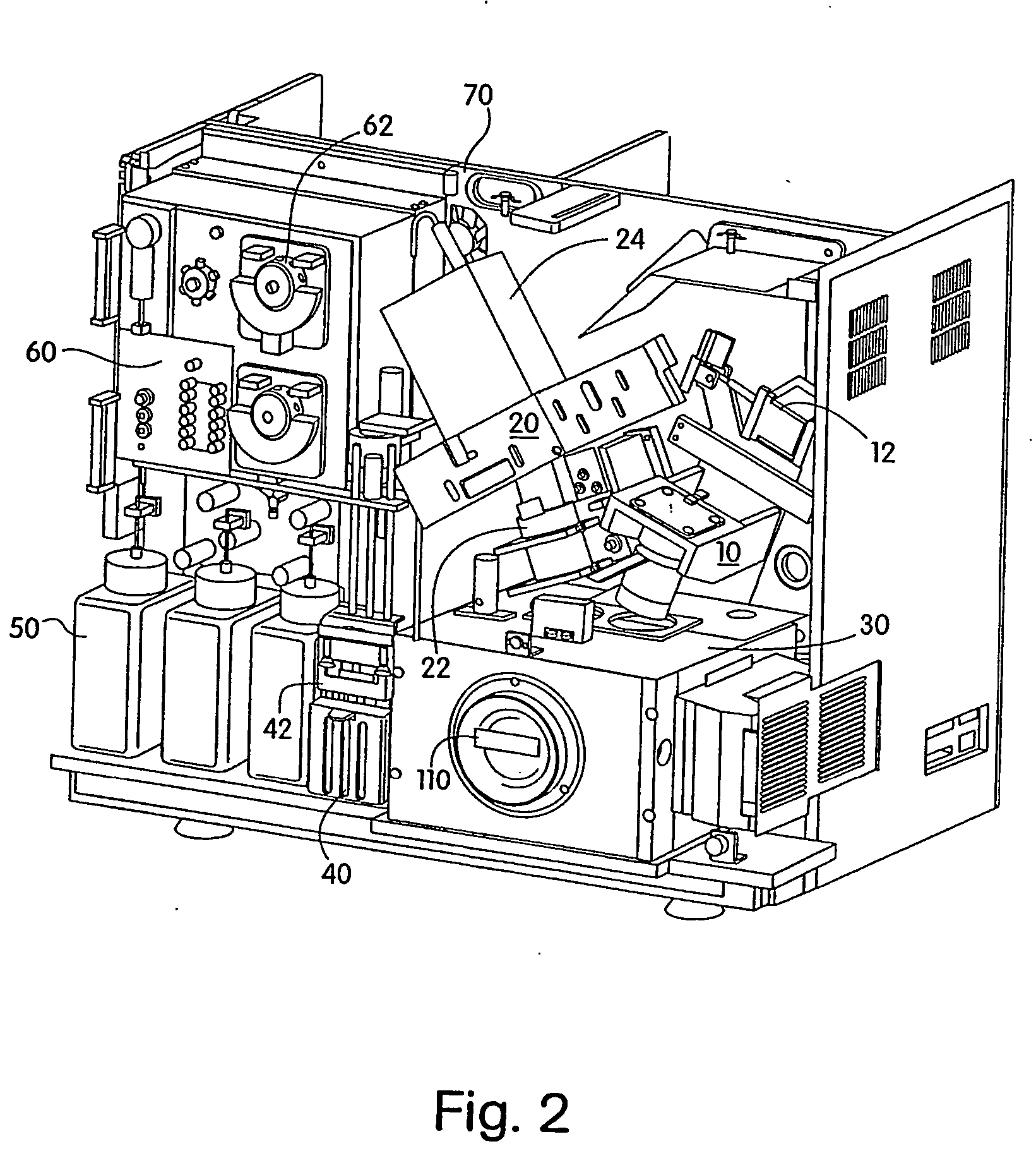 Optical resonance analysis unit