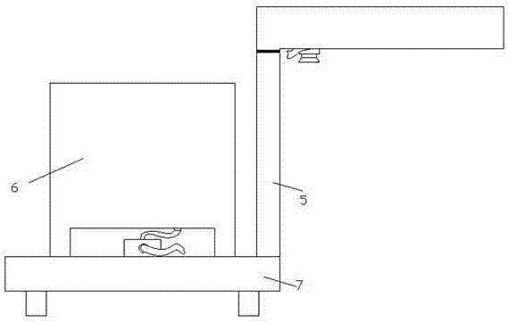 Centralized treatment device of rural domestic sewage