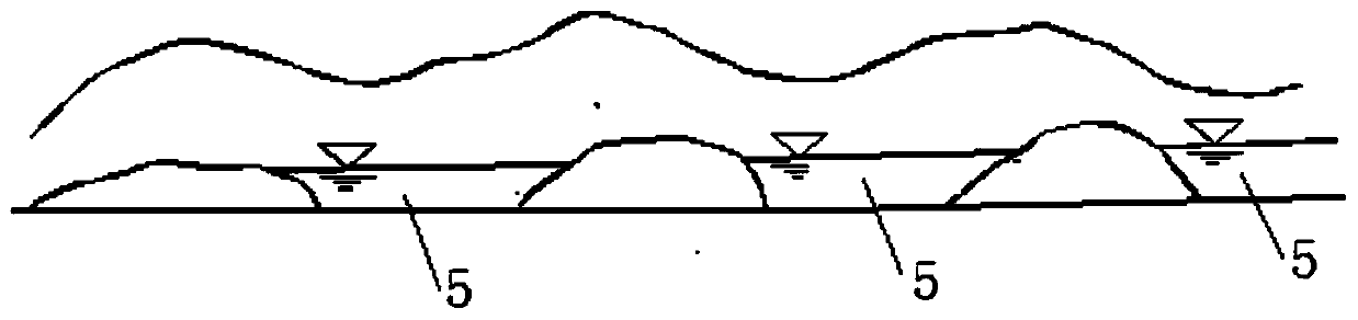 Controlled drainage structure and method for emergency treatment of barrier lake