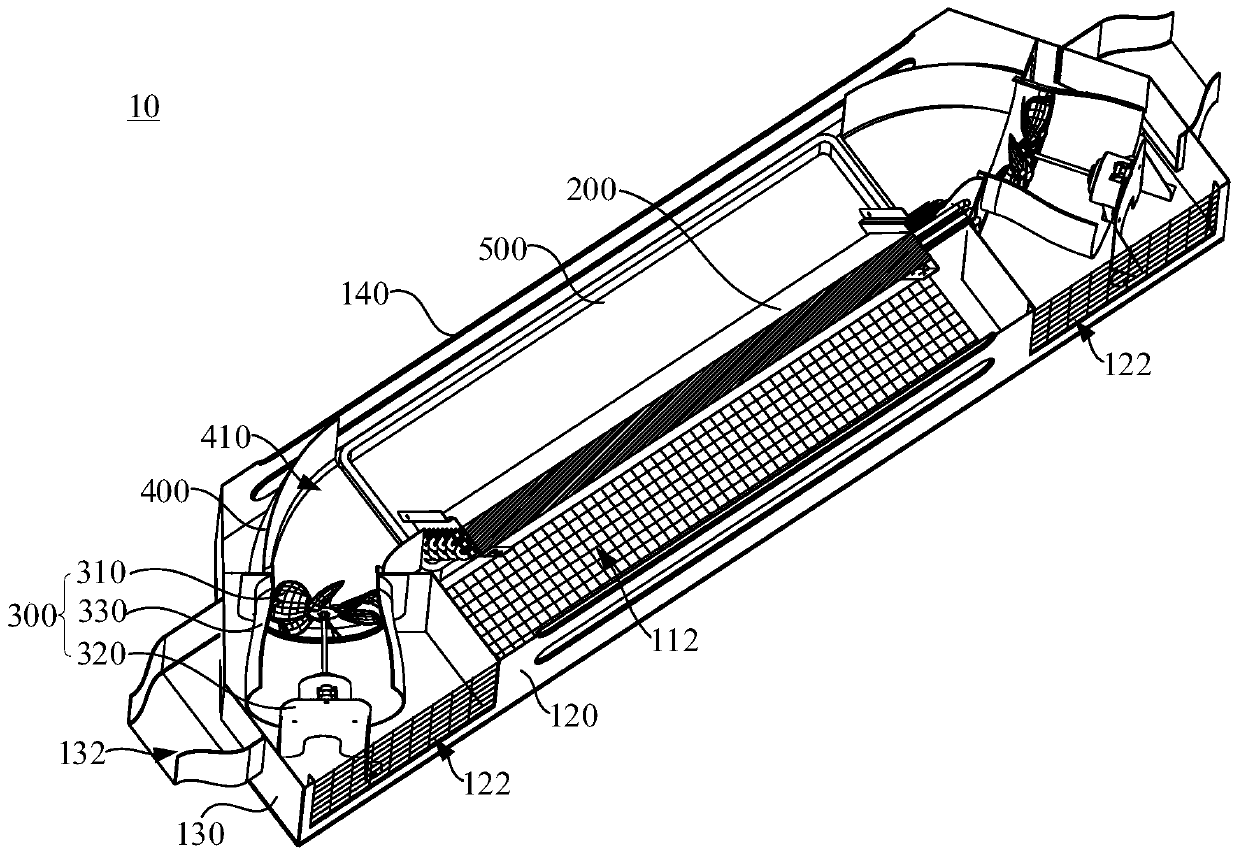 Duct type air conditioner and air conditioner