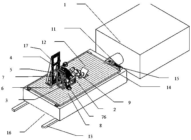 Method for testing dynamic performance of automobile safety belt