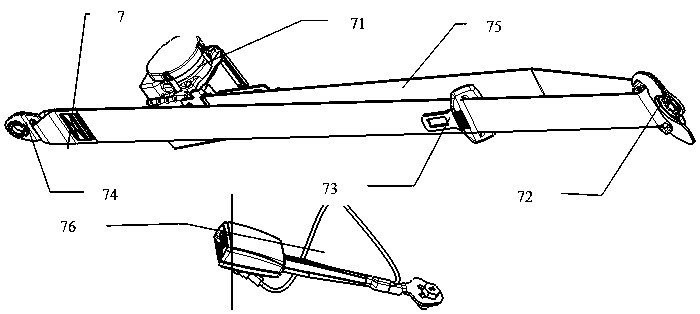 Method for testing dynamic performance of automobile safety belt