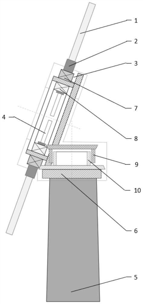 Horizontal-axis wind generating set with foldable wind wheels and using method