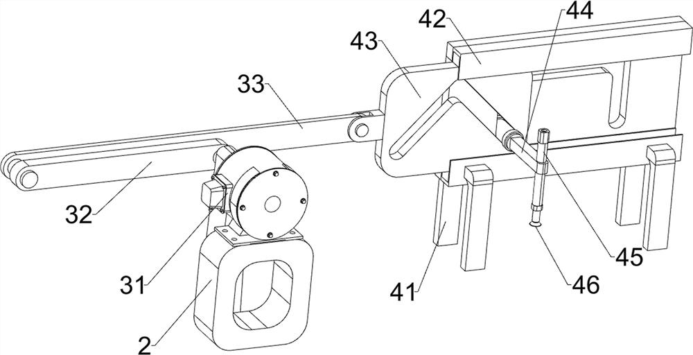 Mobile phone rear cover labeling device for electronic product production and assembly