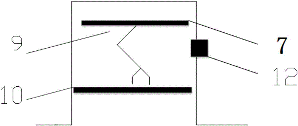 Vertical movement inverted-hung type mechanical arm installation platform