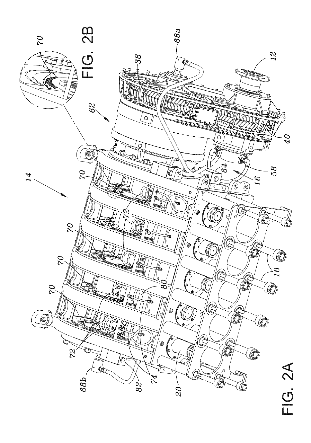 Reciprocating pump with dual circuit power end lubrication system