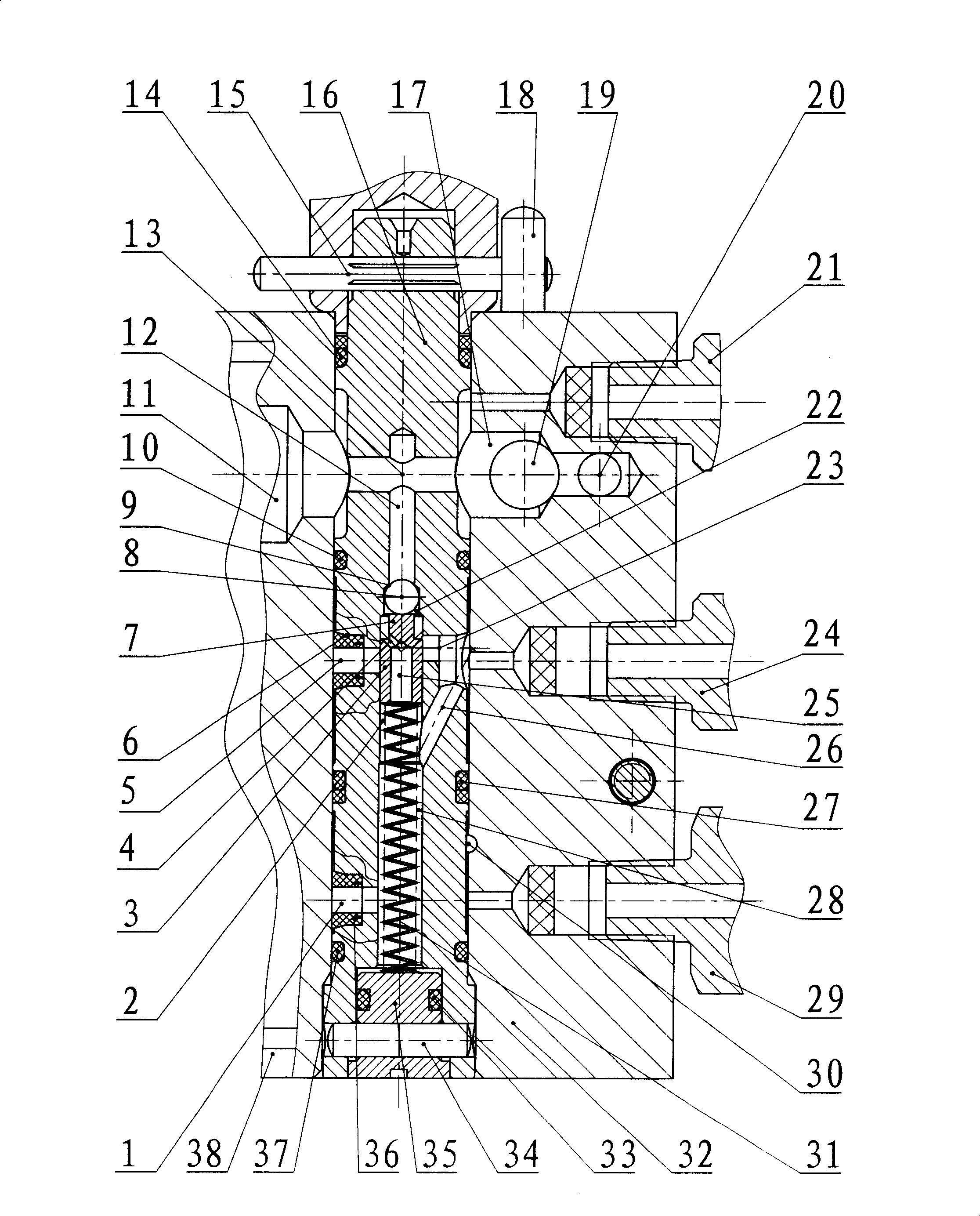 Automobile driving-cabin diverter