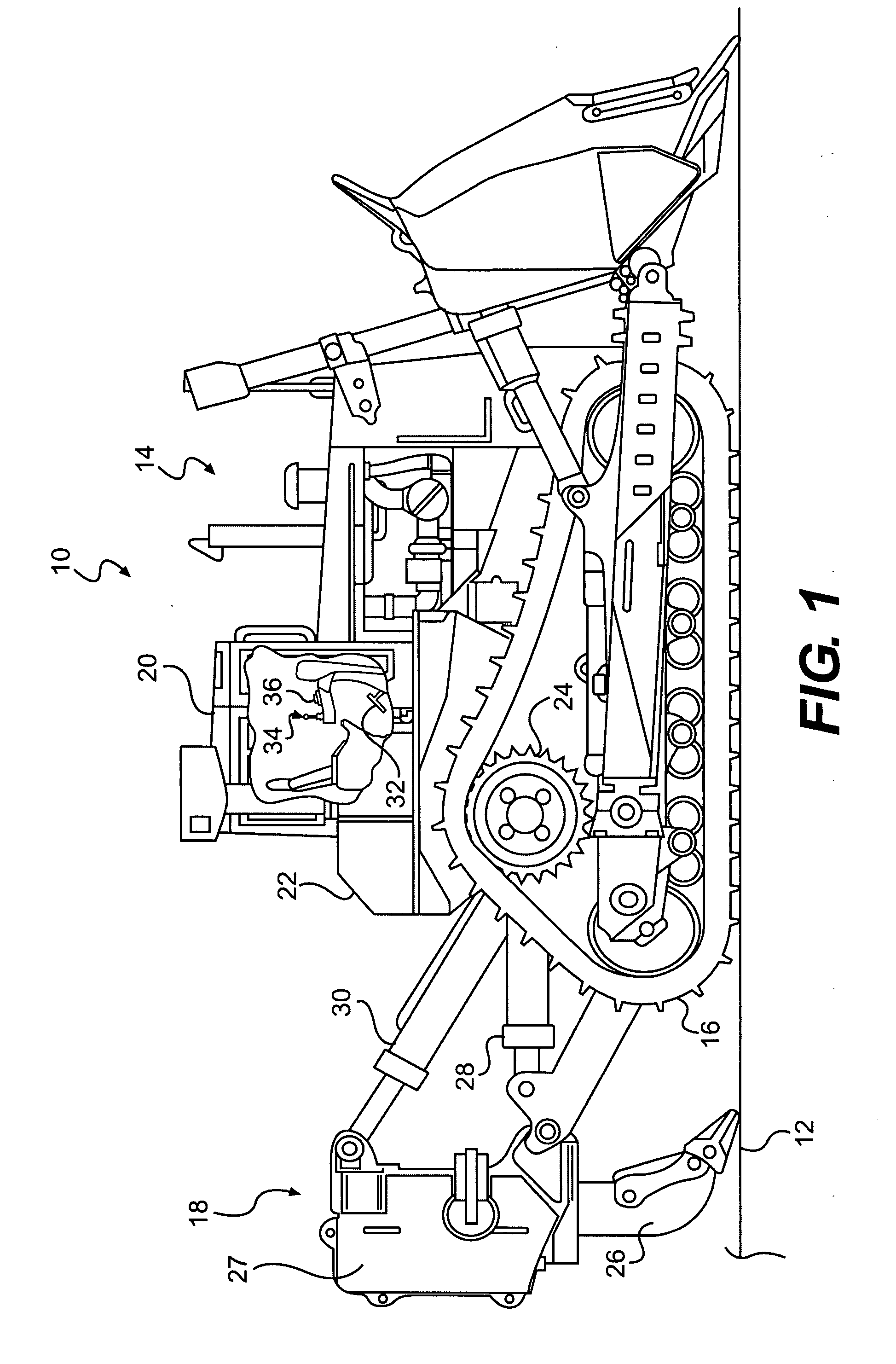 Ripper autodig system implementing machine acceleration control