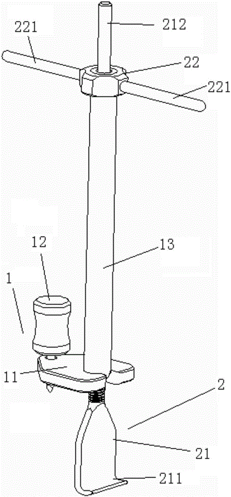 Vertebral slippage lifting device