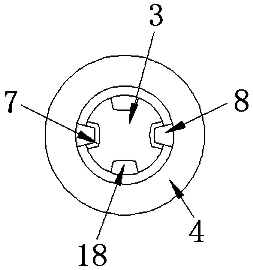 Urban intelligent traffic flow guiding device and flow guiding method