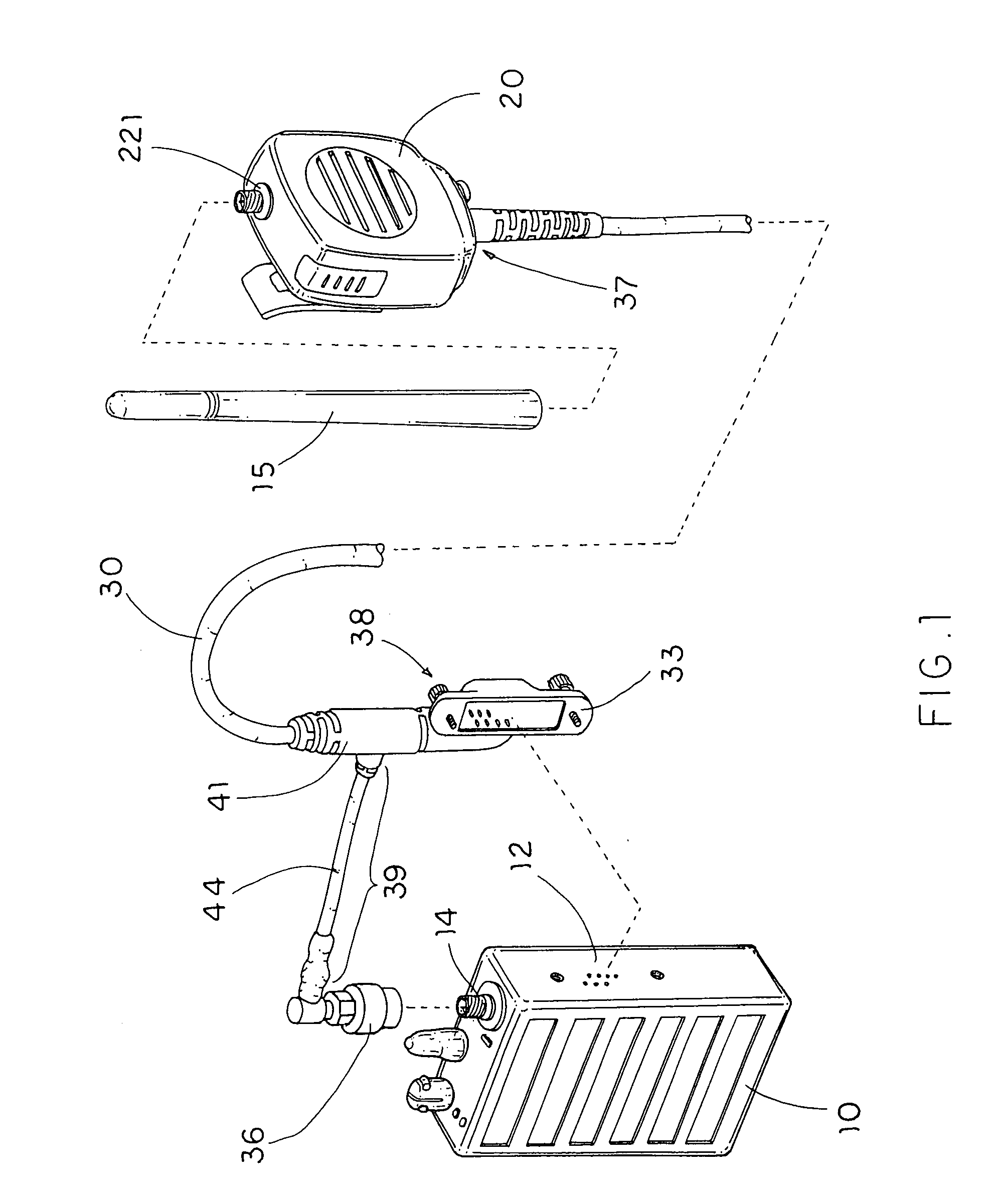 Speaker microphone connector for communicator