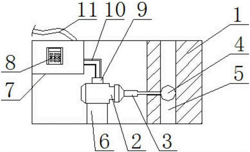 Material control device for tableting clindamycin hydrochloride palmitate