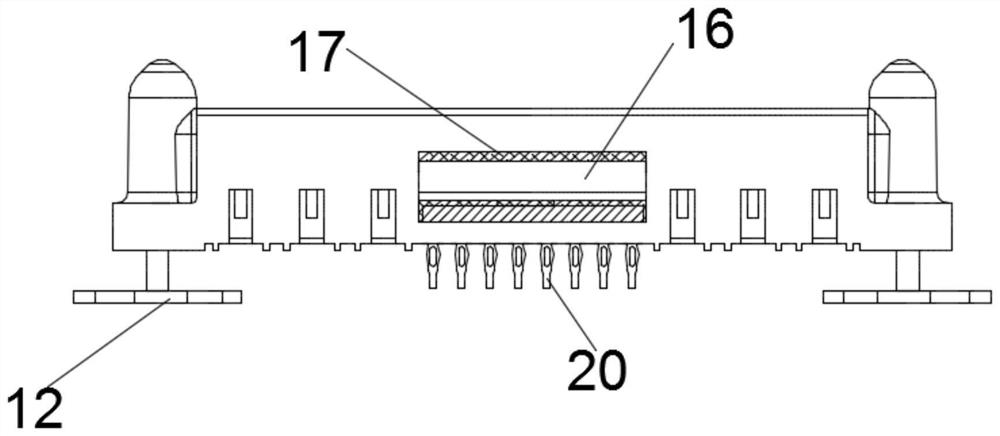 Novel diving type intelligent water affair monitoring front-end device