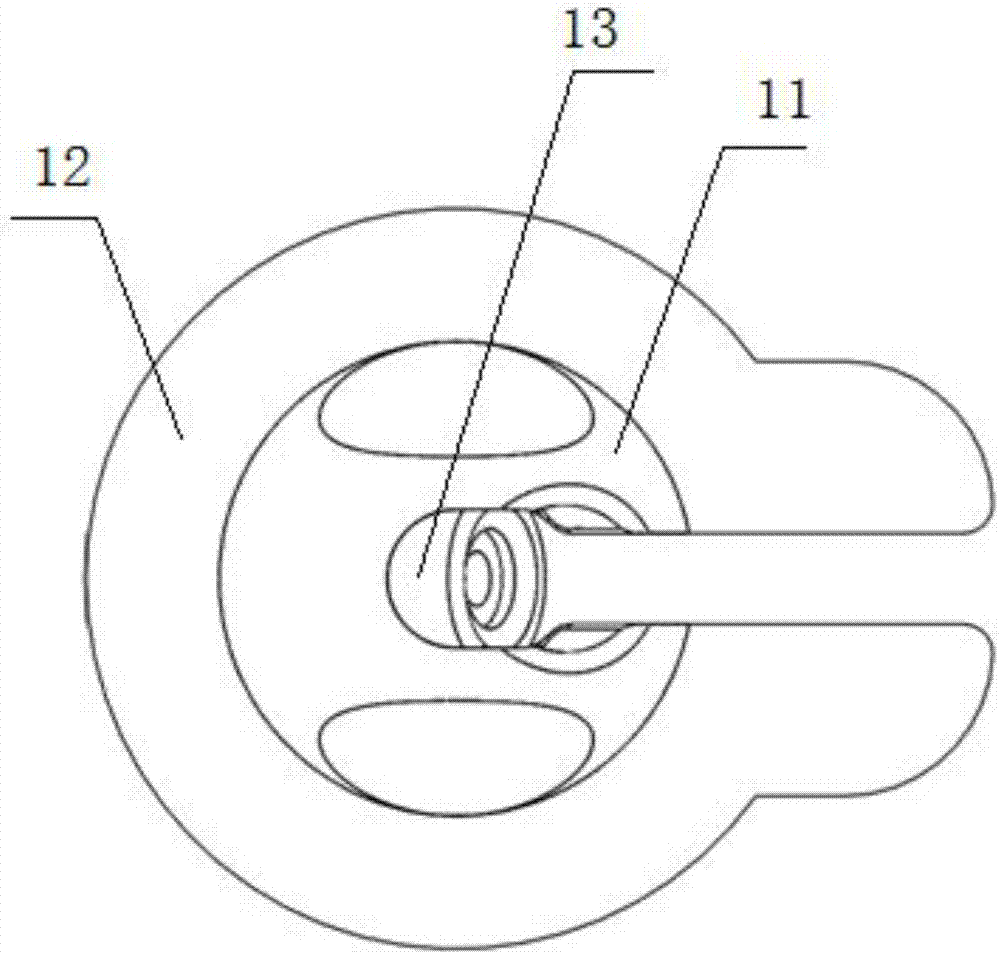 Skin surface indwelling instrument for guiding puncture