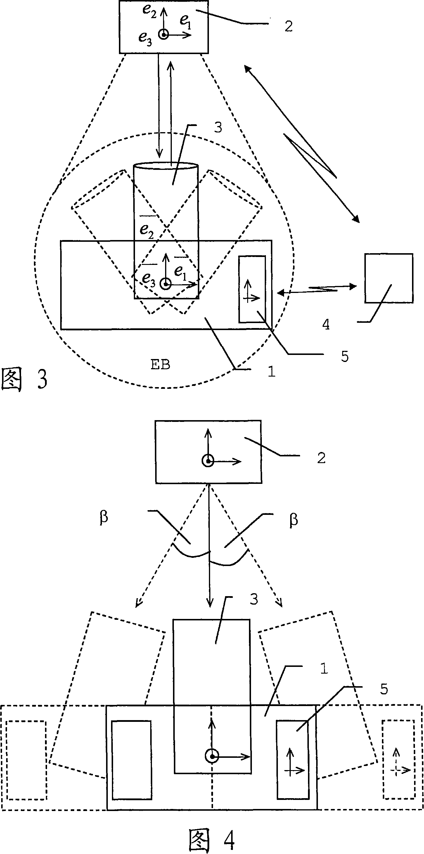 Method and system for determining position and orientation of an object