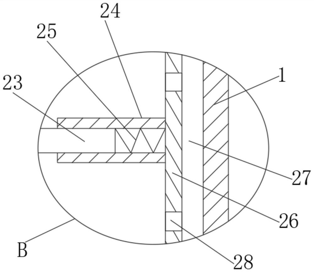 Medicine material mixing device