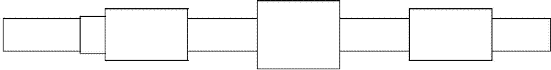 Forging method for six-throw crankshaft