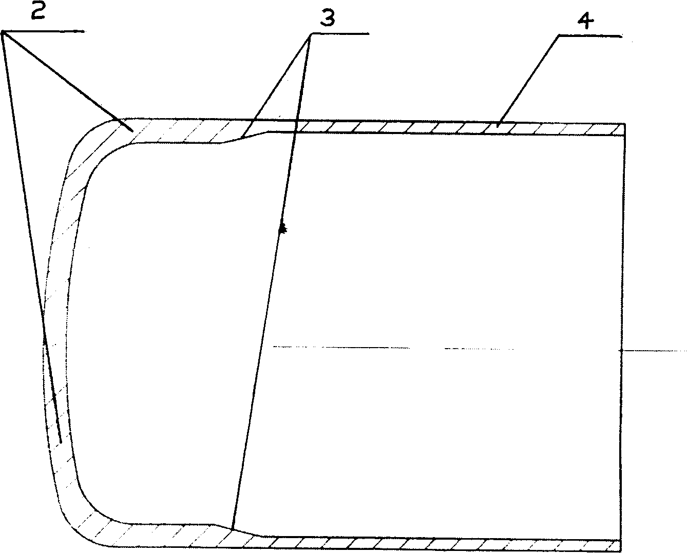 Variable-wall metal tube and its making process