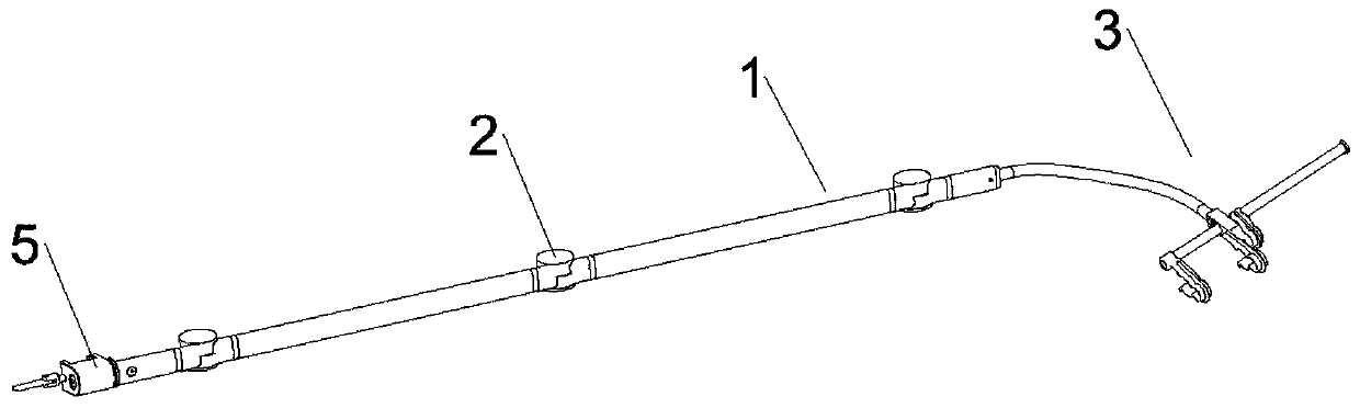 Medical ventilator bracket