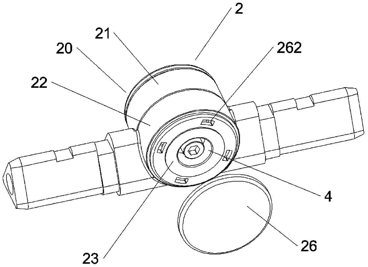 Medical ventilator bracket