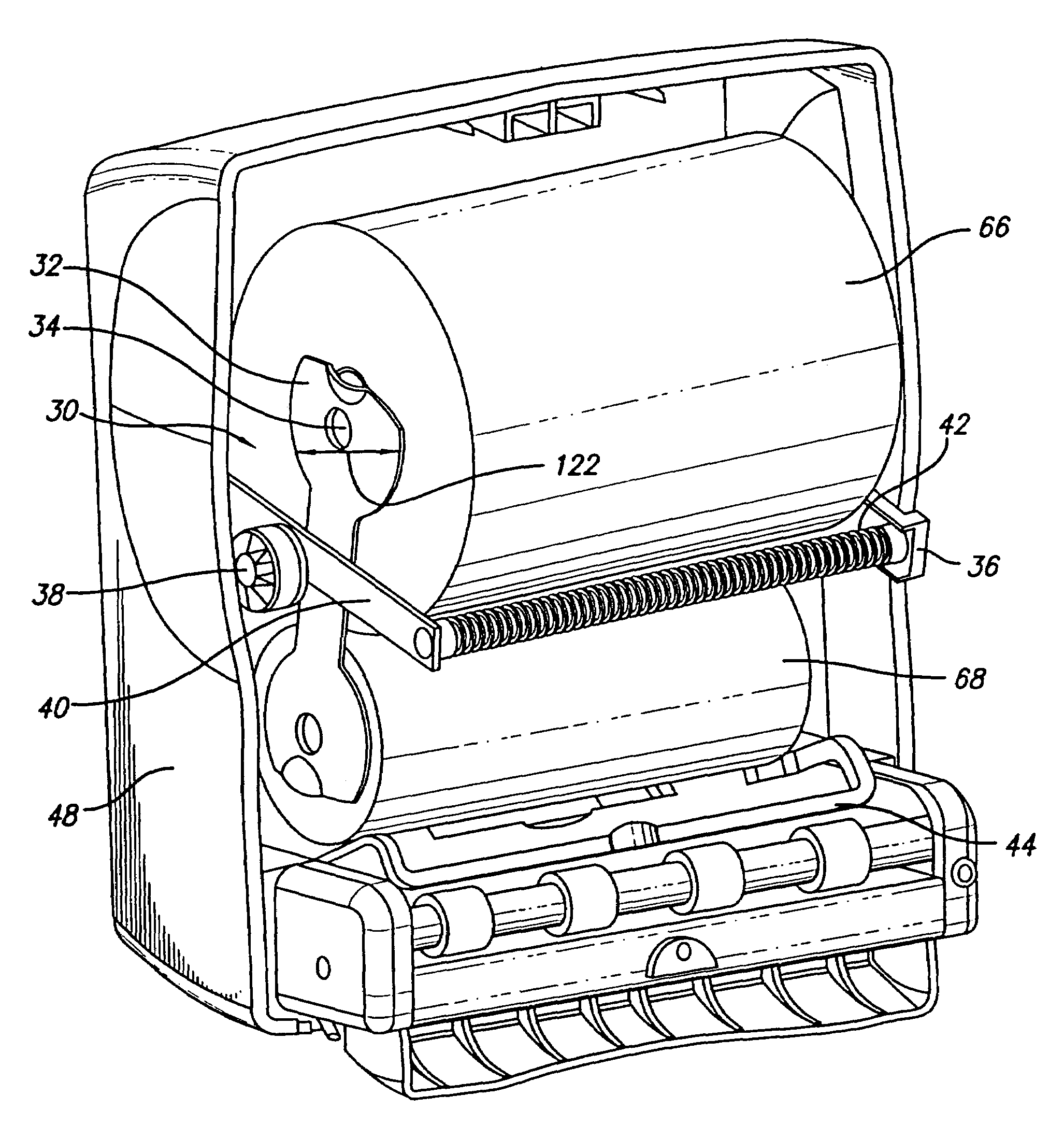 Static build-up control in dispensing system