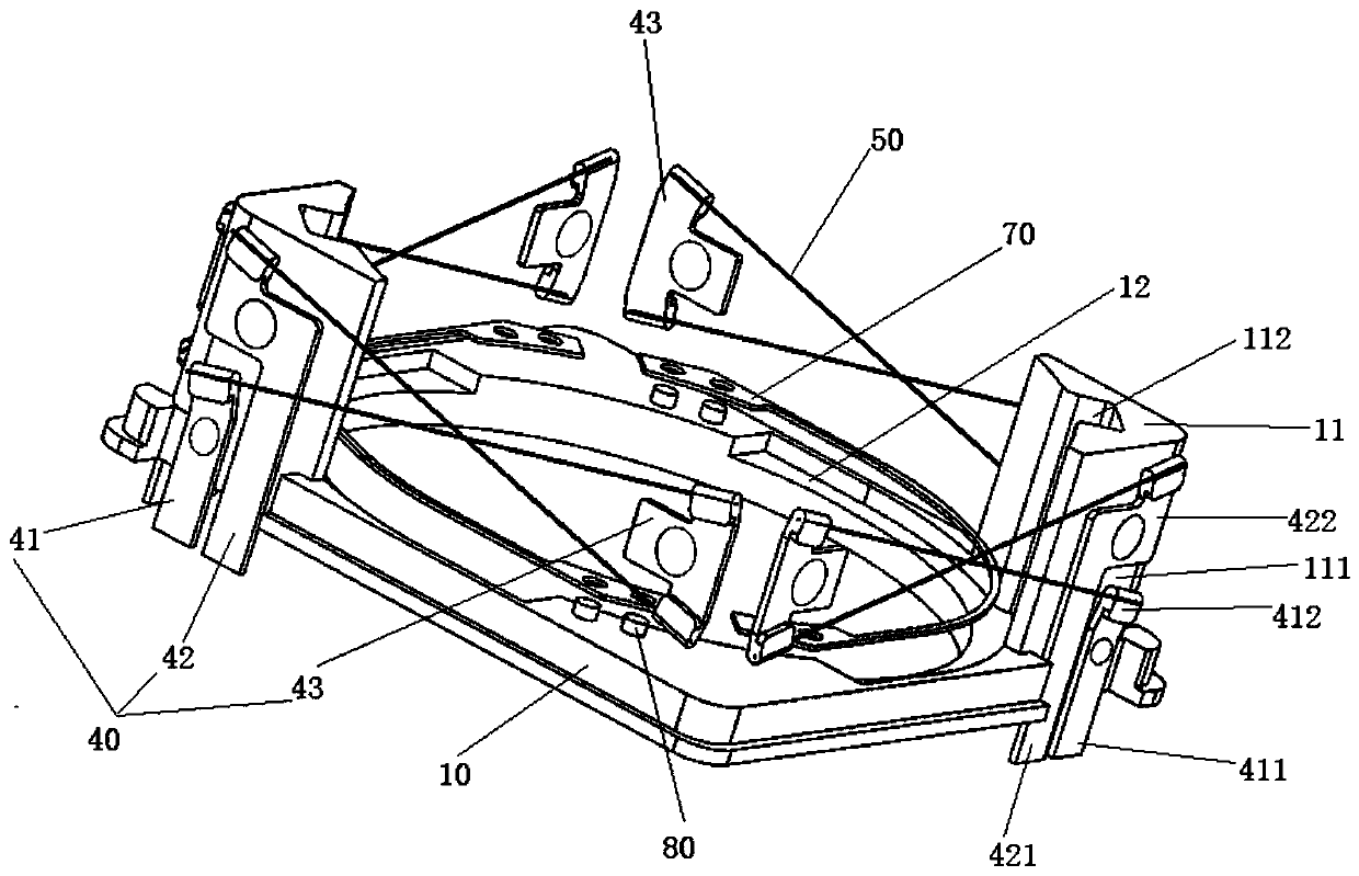 Anti-shake structure, anti-shake system and camera device