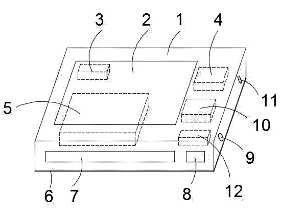 Electrocardiogram measuring device