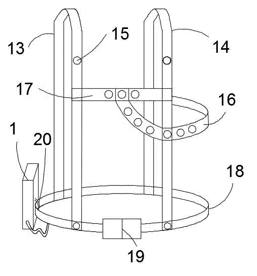 Electrocardiogram measuring device