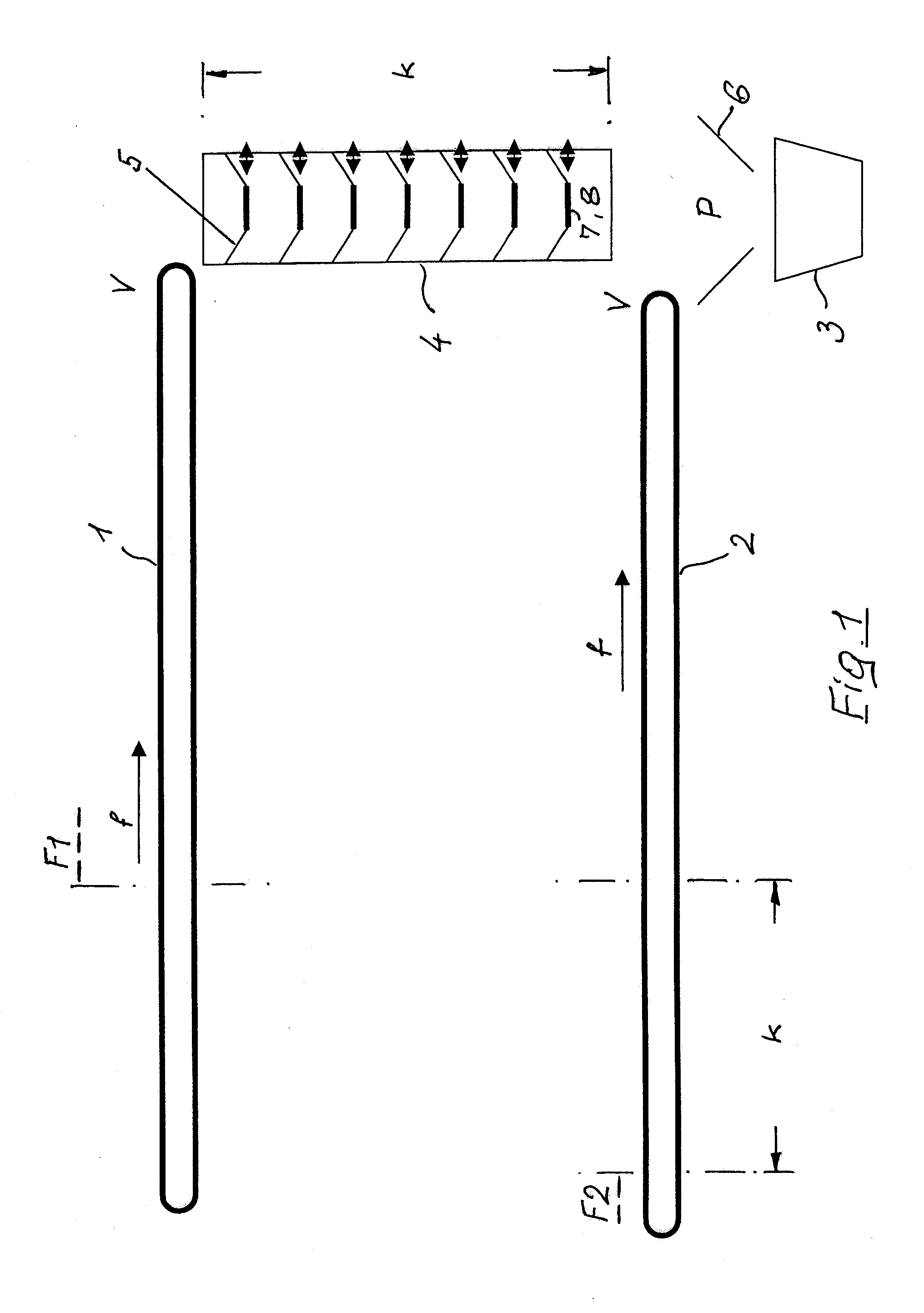 Process and central belt automatic unit for filling an order container in a commissioning system