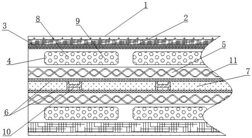 Method for improving shore degree of sound insulation cotton