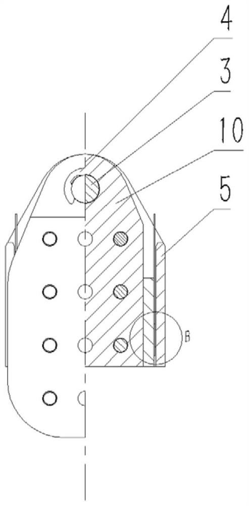 Man-machine one-dimensional interaction force measurement sensor and measurement method for lower limb exoskeleton